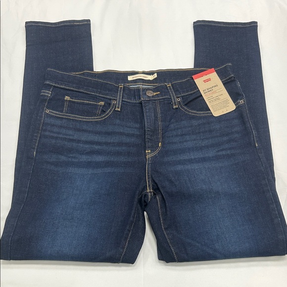 Levi's Men's Dark 311 Shaping Blue Jeans - Picture 1 of 10